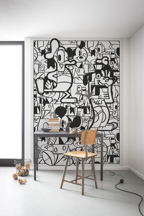 komar_vlies_carta da parati_iadx4_058_mickey_constructive_ambiente | Yourdecoration.it