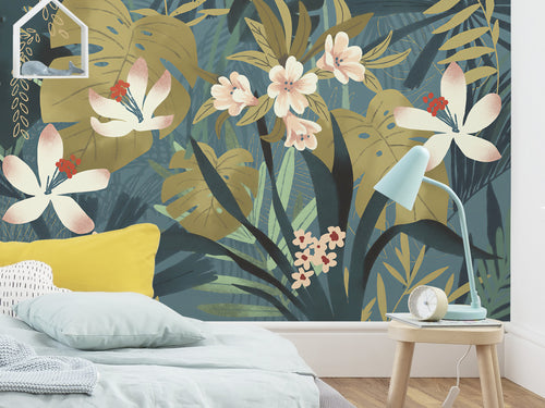 komar_vlies_carta da parati_x7_1013_enchanted_jungle_int_detail | Yourdecoration.it