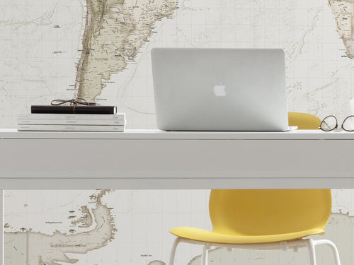 komar_vlies_carta da parati_x7_1015_earth_map_int_detail | Yourdecoration.it