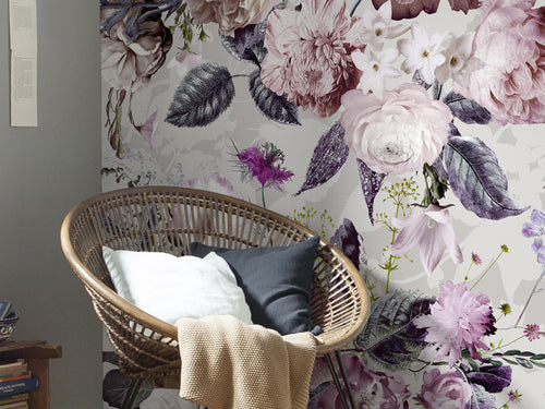komar_vlies_carta da parati_x7_1017_lovely_blossoms_int_detail | Yourdecoration.it