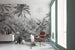 P013 Vd4 Komar Amazonia Black And White Carta Da Parati In Tessuto Non Tessuto 400X250cm 4 Strisce Ambiente | Yourdecoration.it