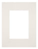 Passepartout Dimensione Cornice 18x24 cm - Formato Immagine 10x15 cm - Grigio Chiaro