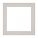 Passepartout Dimensione Cornice 20x20 cm - Formato Immagine 15x15 cm - Granito Grigio