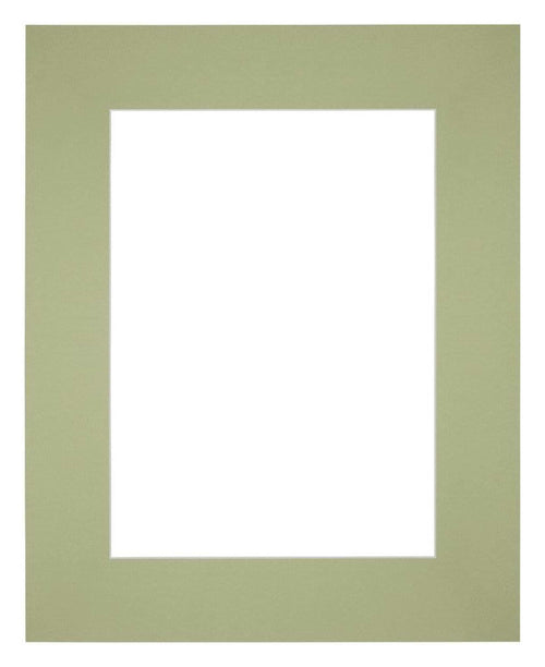 Passepartout Dimensione Cornice 20x25 cm - Formato Immagine 13x18 cm - Menta Verde