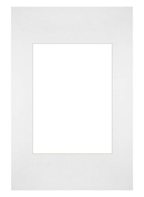Passepartout Dimensione Cornice 20x30 cm - Formato Immagine 13x18 cm - Bianco