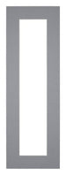 Passepartout Dimensione Cornice 25x75 cm - Formato Immagine 10x50 cm - Grigio