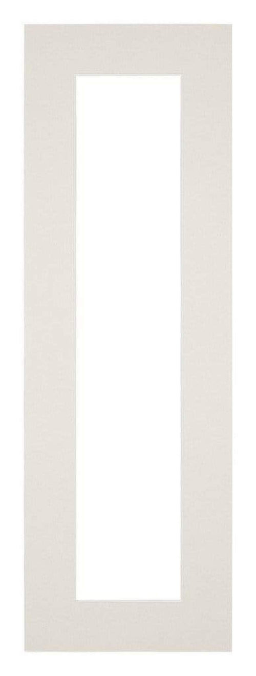 Passepartout Dimensione Cornice 25x75 cm - Formato Immagine 20x60 cm - Grigio Chiaro