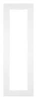 Passepartout Dimensione Cornice 20x60 cm - Formato Immagine 10x30 cm - Bianco