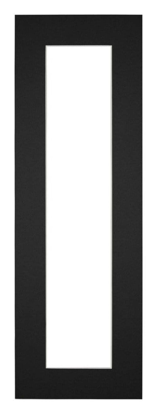 Passepartout Dimensione Cornice 25x75 cm - Formato Immagine 20x60 cm - Nero