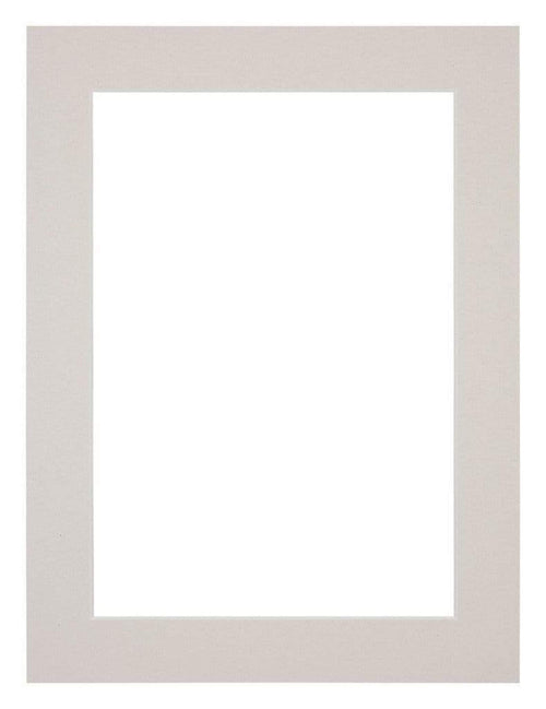 Passepartout Dimensione Cornice 46x61 cm - Formato Immagine 40x50 cm - Granito Grigio