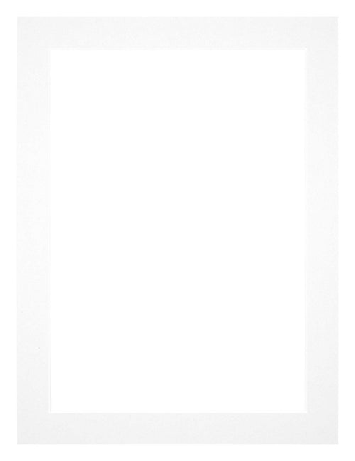 Passepartout Dimensione Cornice 60x80 cm - Formato Immagine 55x75 cm - Bianco