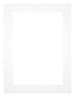 Passepartout Dimensione Cornice 45x60 cm - Formato Immagine 40x50 cm - Bianco