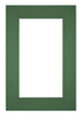 Passepartout Dimensione Cornice 61x91,5 cm - Formato Immagine 50x70 cm - Foresta Verde