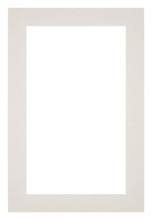 Passepartout Dimensione Cornice 62x93 cm - Formato Immagine 55x85 cm - Grigio Chiaro