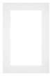 Passepartout Dimensione Cornice 20x30 cm - Formato Immagine 10x20 cm - Bianco