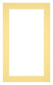 Passepartout Dimensione Cornice 30x50 cm - Formato Immagine 20x30 cm - Giallo
