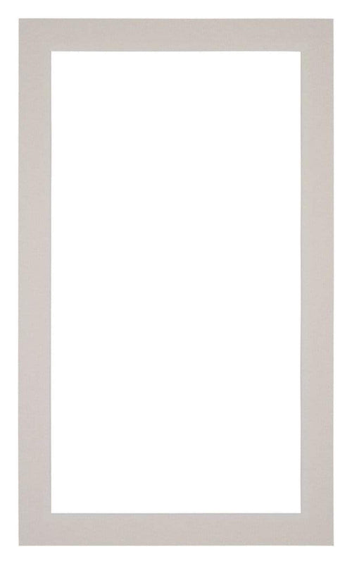 Passepartout Dimensione Cornice 30x50 cm - Formato Immagine 25x45 cm - Granito Grigio