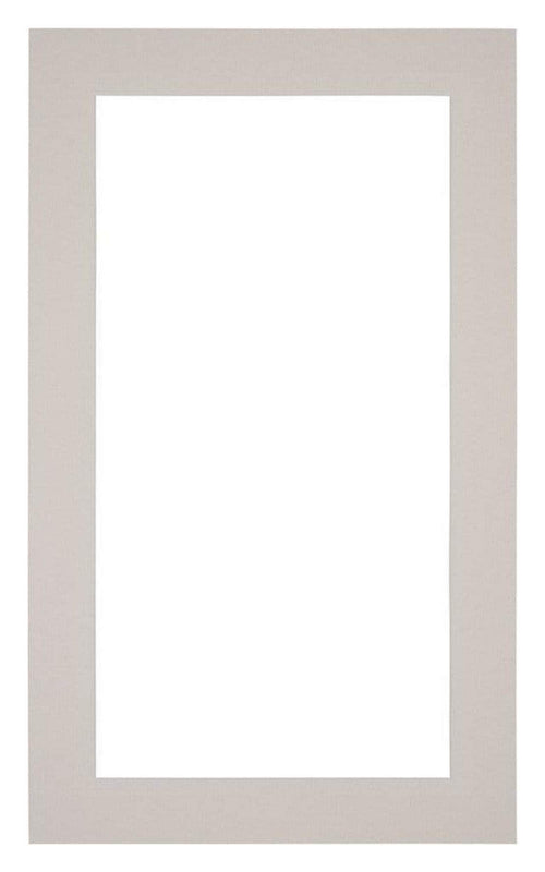 Passepartout Dimensione Cornice 30x50 cm - Formato Immagine 20x30 cm - Granito Grigio