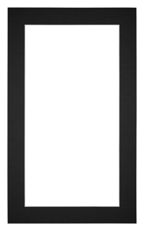 Passepartout Dimensione Cornice 30x50 cm - Formato Immagine 20x30 cm - Nero