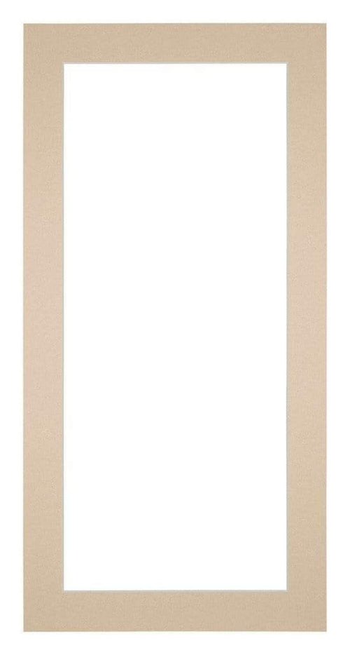 Passepartout Dimensione Cornice 45x80 cm - Formato Immagine 40x70 cm - Beige