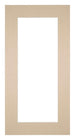 Passepartout Dimensione Cornice 45x80 cm - Formato Immagine 40x55 cm - Beige
