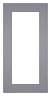 Passepartout Dimensione Cornice 45x80 cm - Formato Immagine 40x55 cm - Grigio