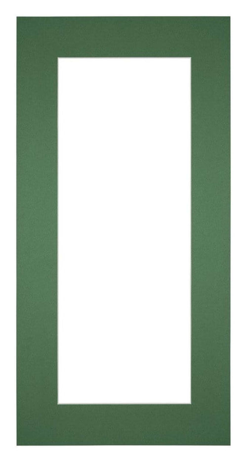 Passepartout Dimensione Cornice 45x80 cm - Formato Immagine 40x55 cm - Foresta Verde
