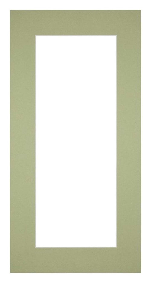 Passepartout Dimensione Cornice 45x80 cm - Formato Immagine 40x60 cm - Menta Verde