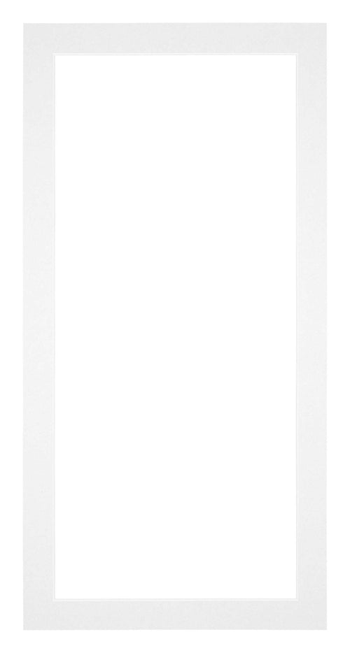 Passepartout Dimensione Cornice 40x80 cm - Formato Immagine 35x75 cm - Bianco