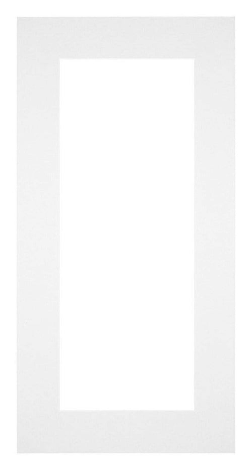 Passepartout Dimensione Cornice 45x80 cm - Formato Immagine 40x60 cm - Bianco