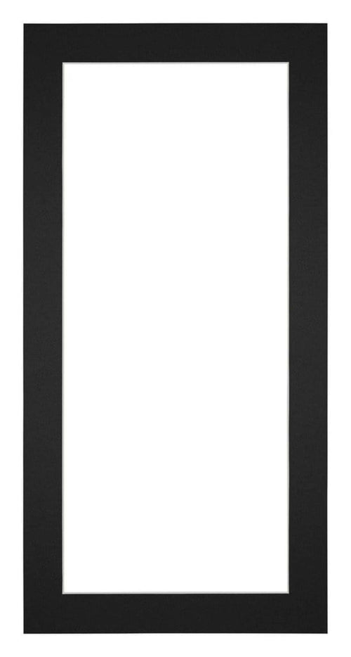 Passepartout Dimensione Cornice 45x80 cm - Formato Immagine 40x70 cm - Nero