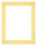 Passepartout Dimensione Cornice 35x45 cm - Formato Immagine 25x35 cm - Giallo
