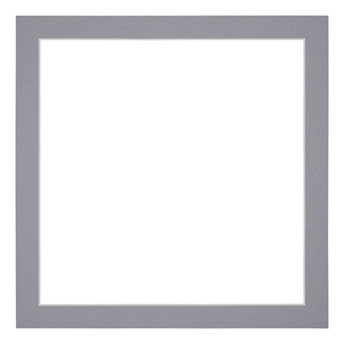 Passepartout Dimensione Cornice 60x60 cm - Formato Immagine 55x55 cm - Grigio