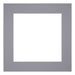 Passepartout Dimensione Cornice 30x30 cm - Formato Immagine 15x15 cm - Grigio