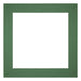 Passepartout Dimensione Cornice 40x40 cm - Formato Immagine 30x30 cm - Foresta Verde