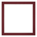 Passepartout Dimensione Cornice 30x30 cm - Formato Immagine 25x25 cm - Vino Rosso