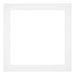 Passepartout Dimensione Cornice 20x20 cm - Formato Immagine 13x13 cm - Bianco
