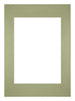 Passepartout Dimensione Cornice 42x59 4 cm - A2 Formato Immagine 29 7x42 cm - Menta Verde