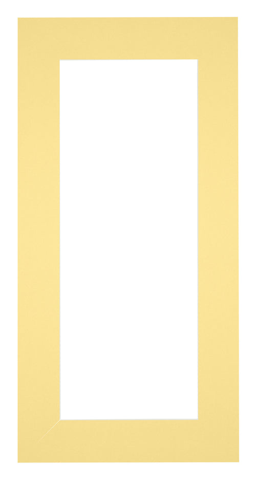 Passepartout Dimensione Cornice 45x80 cm - Formato Immagine 40x60 cm - Giallo