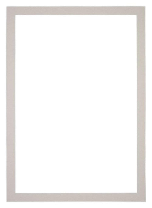 Passepartout Dimensione Cornice 30x42 cm - Formato Immagine 25x35 cm - Granito Grigio