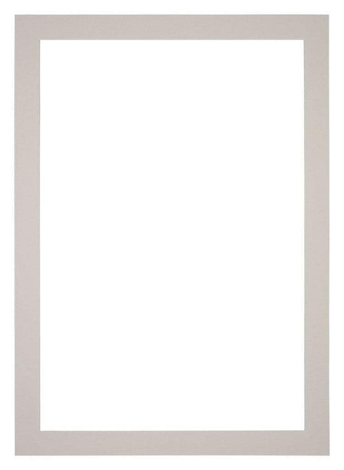 Passepartout Dimensione Cornice 50x75 cm - Formato Immagine 45x65 cm - Granito Grigio