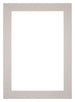 Passepartout Dimensione Cornice 25x35 cm - Formato Immagine 15x20 cm - Granito Grigio