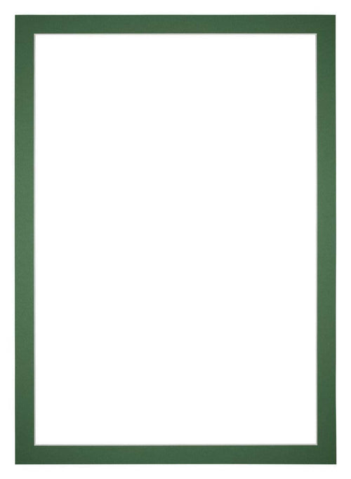 Passepartout Dimensione Cornice 30x42 cm - Formato Immagine 25x35 cm - Foresta Verde