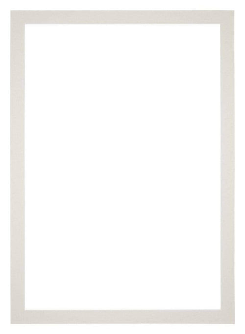 Passepartout Dimensione Cornice 30x42 cm - Formato Immagine 25x35 cm - Grigio Chiaro
