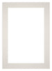Passepartout Dimensione Cornice 25x35 cm - Formato Immagine 15x20 cm - Grigio Chiaro