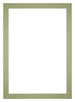 Passepartout Dimensione Cornice 32x45 cm - Formato Immagine 20x40 cm - Menta Verde