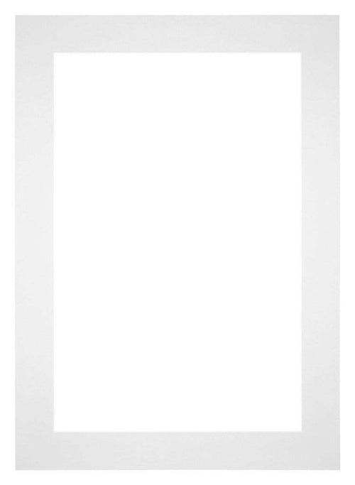 Passepartout Dimensione Cornice 36x49 cm - Formato Immagine 20x30 cm - Bianco