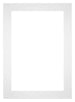 Passepartout Dimensione Cornice 36x49 cm - Formato Immagine 20x30 cm - Bianco