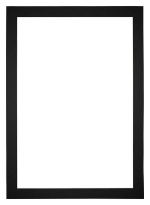 Passepartout Dimensione Cornice 50x75 cm - Formato Immagine 45x65 cm - Nero