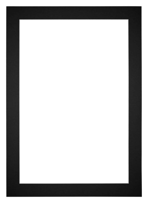 Passepartout Dimensione Cornice 30x42 cm - Formato Immagine 20x30 cm - Nero